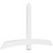 Ekena Millwork Bellingham Architectural Grade PVC Gable Bracket, 84"W x 49"H x 2"D x 6"F, 14/12 Pitch GBP084X49X0206BEL00 - alternate 1